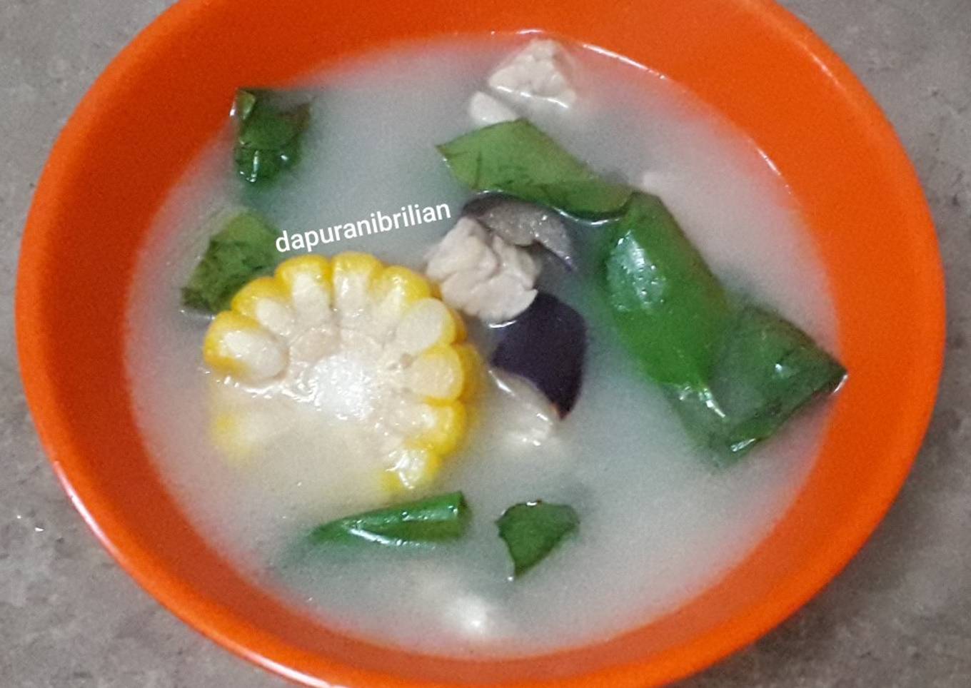 Sayur lodeh bening tanpa santan enak