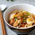 Easy Lunch: Chicken Karaage Egg Bowl