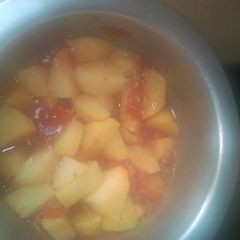 A picture of Potato stew.