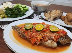 Foto resep Pecak nila khas betawi