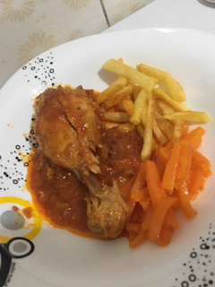 عکسی از دستور خوراک مرغ ساده
