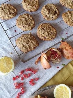 Foto de Bolachas de romã e limão