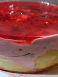 Postre de frutillas para Navidad