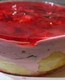 Postre de frutillas para Navidad