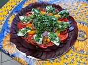 Une photo de mozzarella buffala