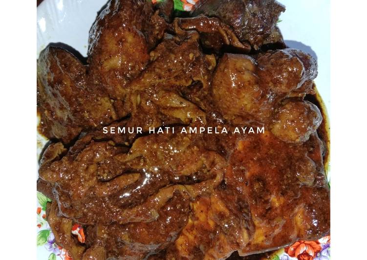 Resep Semur hati ampela ayam, Enak