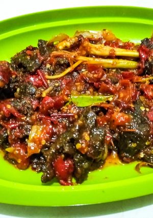 Foto resep Dendeng sapi balado