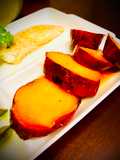 Boniato cocida a fuego lento en naranja Japonés SATSUMAIMO NO ORENGE NI 🇺🇾🇯🇵さつまいものオレンジ煮