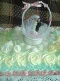 Tort weselny kokosowy