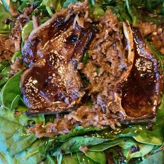A picture of California Farm Balsam Lamb Chops.