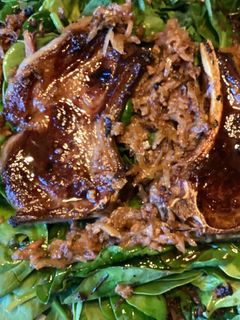 A picture of California Farm Balsam Lamb Chops.