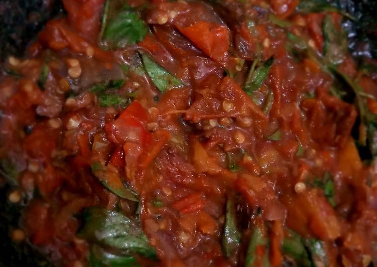 Sambal kemangi segerr