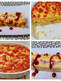 Egyszerű, tejszínes rakott tészta recept fotója