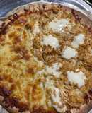 Pizza Queijo / frango com queijo cremoso