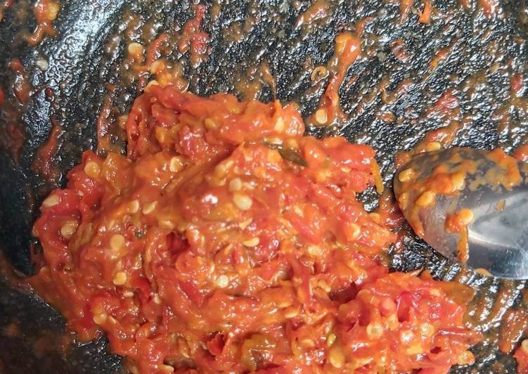 Resep Sambal Terasi jeruk nipis yang Enak Banget