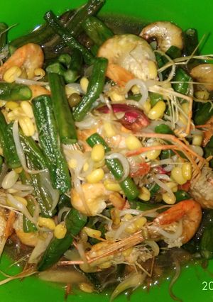 Foto resep Tumis udang sayuran