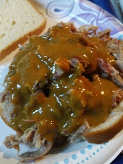 A picture of Mustard Bar-B-Q Sauce.