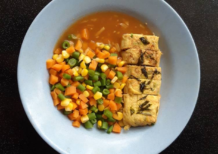 Resep Mix vegetables with tamagoyaki, Menggugah Selera