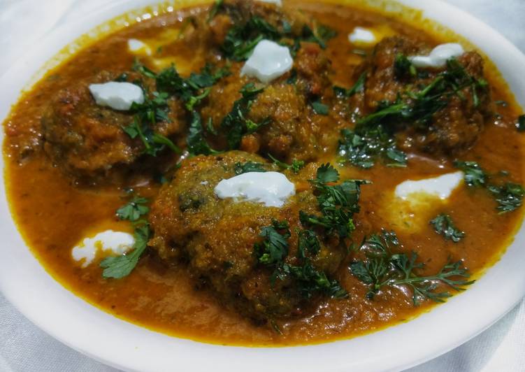 Green Gram Kofta Curry