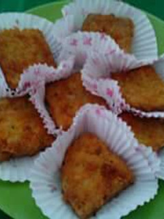 Foto resep nugget tempe