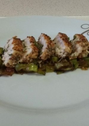 Foto principal de Bonito marinado en miso con costra de semillas