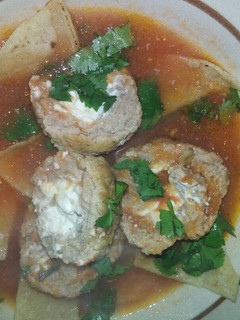 Una foto de Albondigas con avena y queso crema