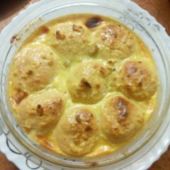 A picture of Baked rasogolla.