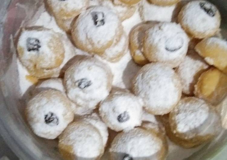 Resep Kue lebaran putri salju Anti Gagal