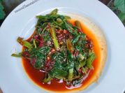 Gambar rujak kangkung asam