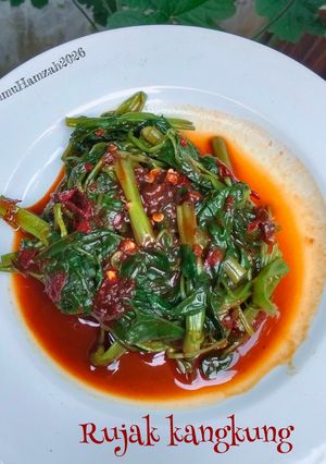 Foto resep Rujak Kangkung Sambel Asem