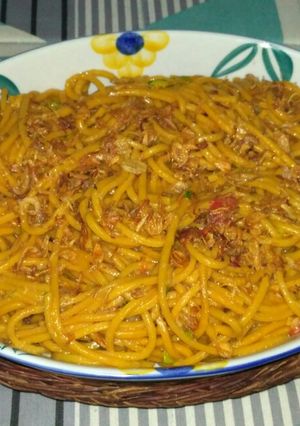 Foto resep Mie lidi goreng