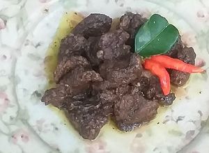 Foto resep Daging Kambing Masak Keluwek Pedas