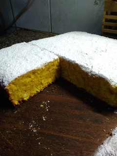 Una foto de Torta de mandarina fácil 🍊😋