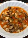 Caracoles en salsa de tomate picante