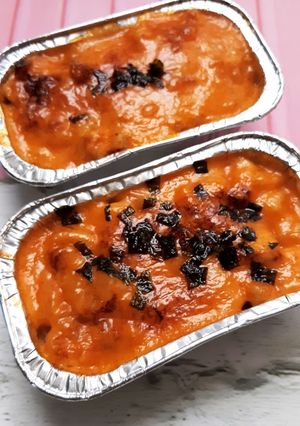 Foto resep Nasi mentai ayam udang (using oven)