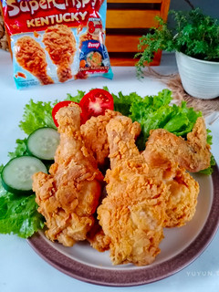 Foto resep Ayam goreng tepung ala dapur kobe