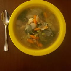A picture of Feel Good Chicken Soup.