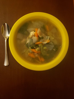 A picture of Feel Good Chicken Soup.