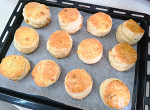 A picture of Orange Peel Scones.