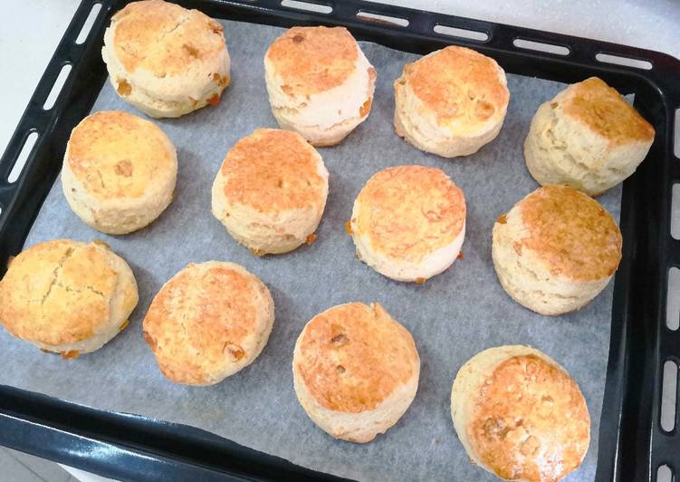 Recipe of Award-winning Orange Peel Scones