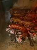 Asado a la "estufa" con ensalada