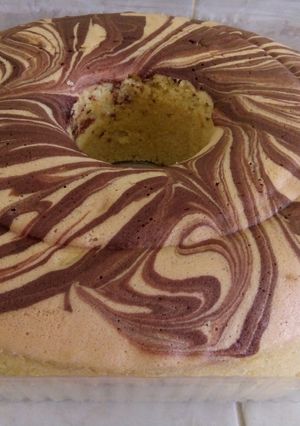 Foto resep Bolu marmer No srett