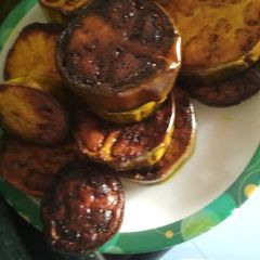A picture of Brinjal fry.