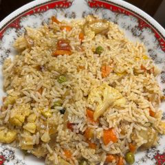 A picture of Street style Vegetable pulao.