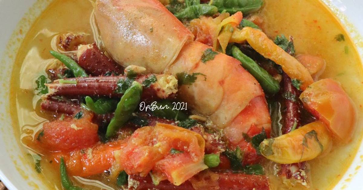 Resep Udang Galah Kuah Asam Oleh Opibun Cookpad