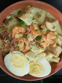 Foto resep Laksa ayam udang gurih