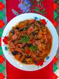 Estofado de Berenjena con Jamonada 🍆🥩🥘