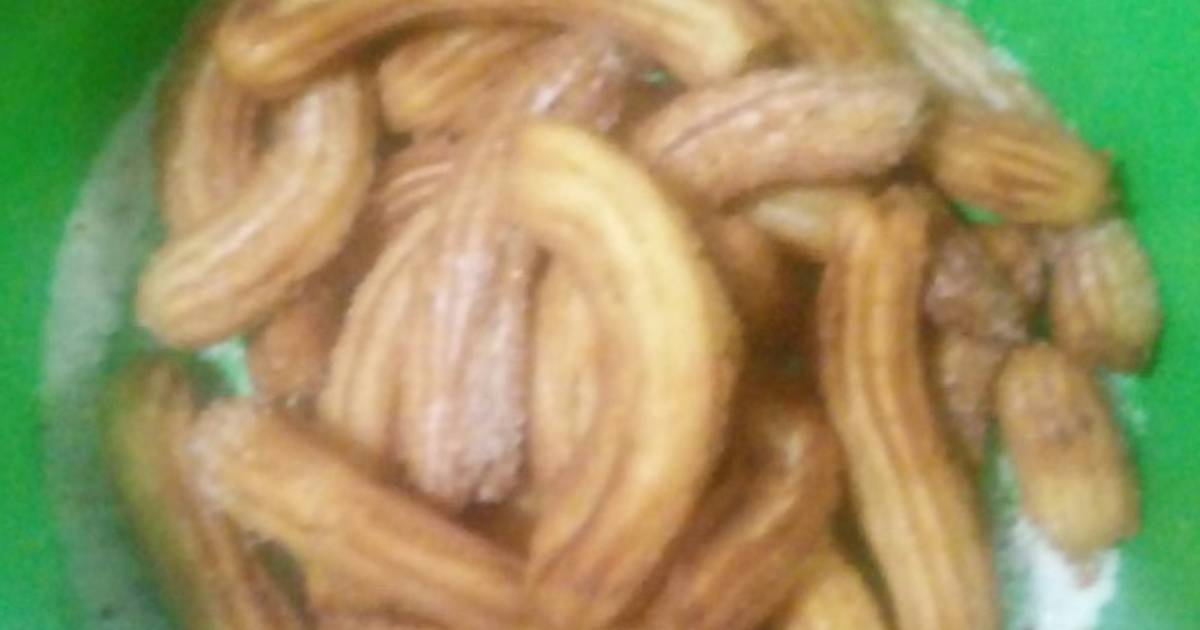 Churros con harina leudante - 33 recetas caseras- Cookpad