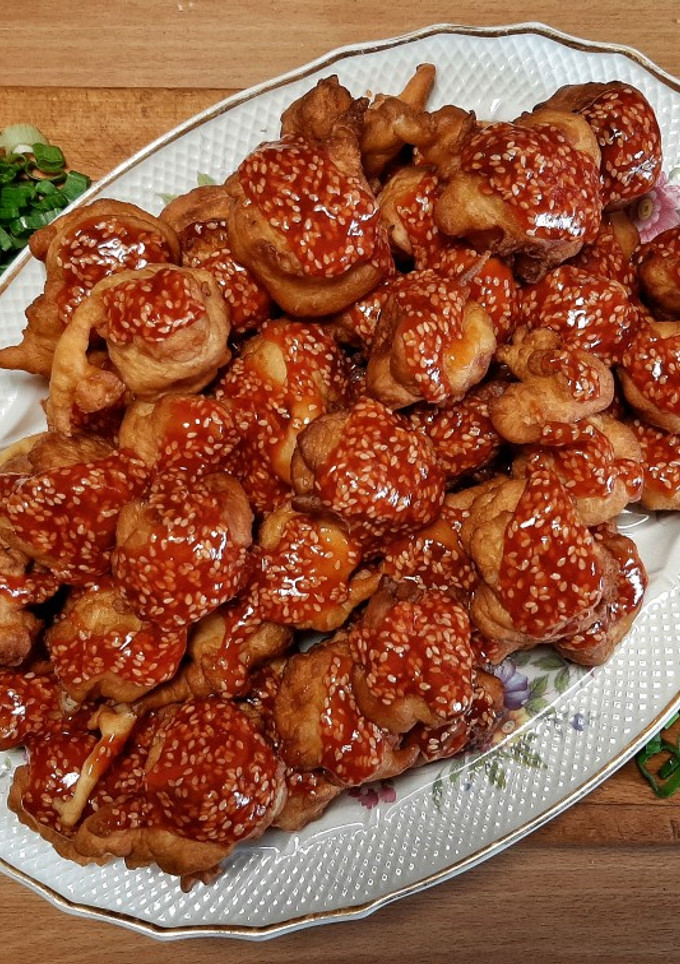 Kínai szezámmagos csirkemell recept fotója