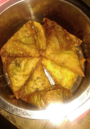 A picture of Beef Samosa.